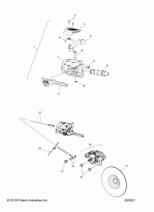 BRAKES BRAKE SYSTEM - S19CEE5BSL (600931)