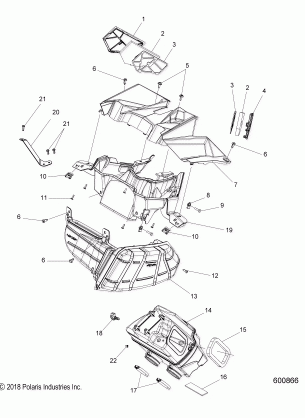 ENGINE AIR INTAKE SYSTEM - S19DDH8PS (600866)