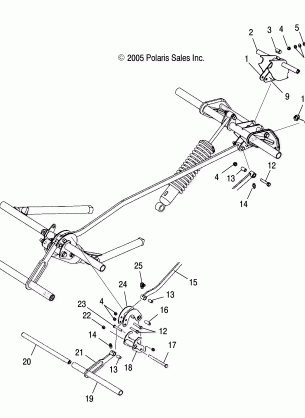 SUSPENSION COUPLER LINK - S19SJA5BSL / BEL (4997559755B07)