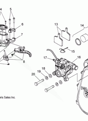 BRAKES BRAKE SYSTEM - S14MX6JSA / JEA (49SNOWBRAKE08600IQ)