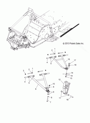 SUSPENSION FRONT CONTROL ARMS and SPINDLE - S14MX6JSA / JEA (49SNOWSUSPFRT14600R)