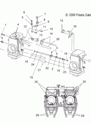 ENGINE CARBURETOR - S14MX6JSA / JEA (49SNOWCARBURETOR08600IQ)