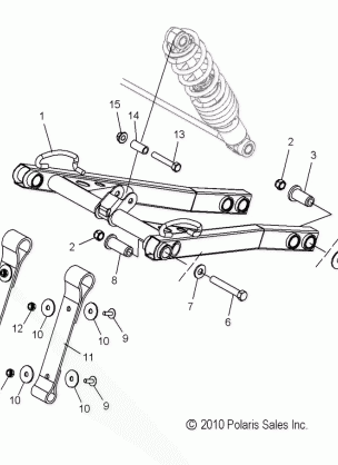 SUSPENSION TORQUE ARM FRONT - S14MX6JSA / JEA (49SNOWFTA11600RCR)