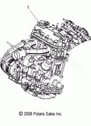 ENGINE - S13PU7ESL / EEL (49SNOWSHORTBLOCK09WIDE)
