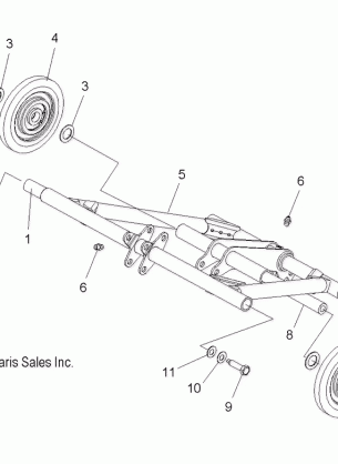 SUSPENSION TORQUE ARM FRONT - S13SU4BEL (49SNOWFTA10WIDE)