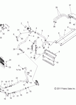 ENGINE COOLING SYSTEM - S13BR6GSA / GSL (49SNOWCOOLING13600SB)