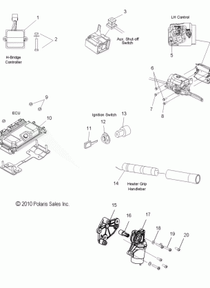 ELECTRICAL SWITCHES and CONTROLS - S12PP7FSL (49SNOWELECT11FSTIQ)