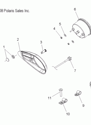 ELECTRICAL SPEEDOMETER and INDICATOR LIGHTS - S12PT5BSL / BEL (49SNOWSPEEDO09550SHIFT)