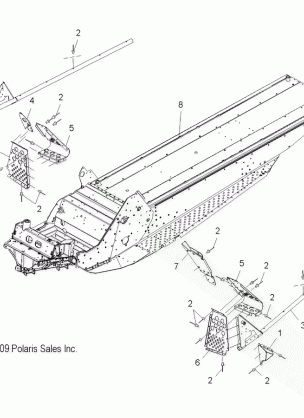 CHASSIS CHASSIS ASM. and FOOTWELL ASM. LH / RH - S12PU6NSL / NEL (49SNOWCHASSISFRT10600WIDE)