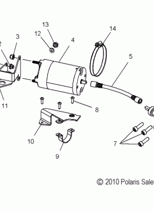 ENGINE STARTER MOTOR - S12BF8GSA / GSL (49SNOWSTARTER11RUSH)