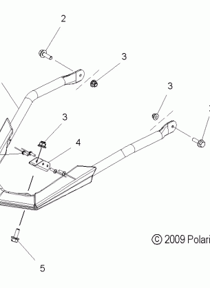 BODY BUMPER FRONT - S12BS6NSA / NSB / NSC / NSL / NSM / NSP / NEL (49SNOWBUMPER12800SB)