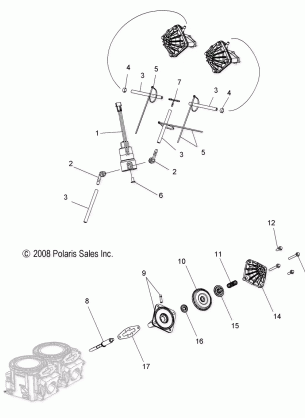 ENGINE EXHAUST VALVES and SOLENOID - S11BF6NS / BD6NS ALL OPTIONS (49SNOWEXHAUSTVALVES09600TRG)