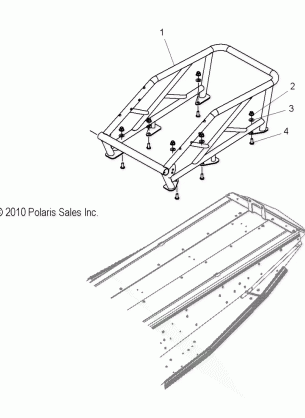 CHASSIS RACK - S11PR5BSA / BSL / BEA / BSN (49SNOWRACK11550136)