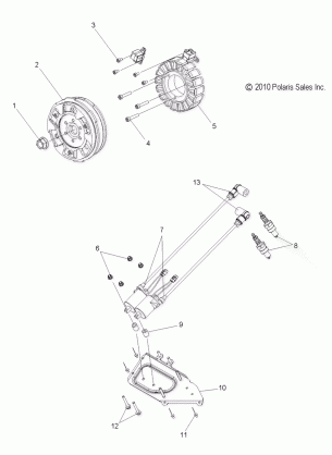 ELECTRICAL IGNITION SYSTEM - S11BF8 / BD8 ALL OPTIONS (49SNOWIGNITION11800PRMK)