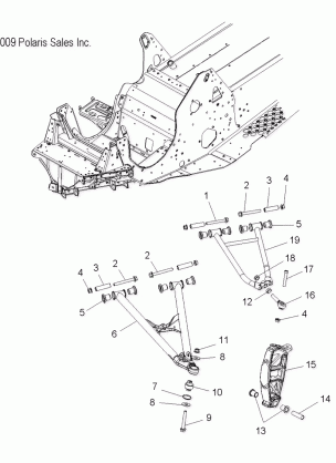 SUSPENSION FRONT - S10PL8ESA / EEA (49SNOWSUSPFRT10ASLT)