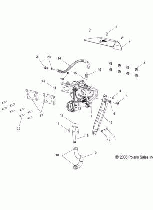 ENGINE TURBO - S10PT7FSL / FSM / FEL (49SNOWTURBOFST)