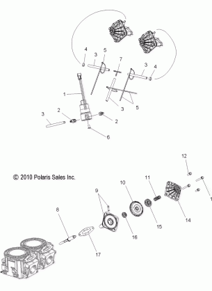 ENGINE EXHAUST VALVES and SOLENOID - S10PU6KSL / KEL (49SNOWEXHAUSTVALVES11WIDE)