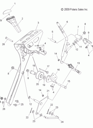 DRIVE TRAIN SHIFT LINKAGE - S10PU6KSL / KEL (49SNOWSHIFT10600WIDE)