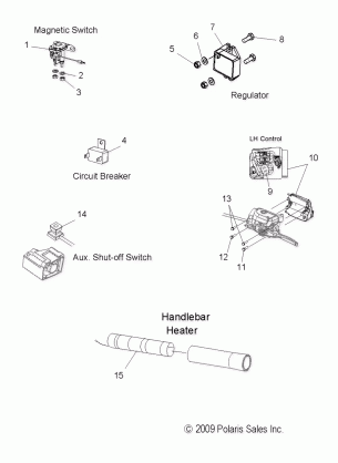 ELECTRICAL SWITCHES and COMPONENTS - S10NJ5BSA / BSL (49SNOWELECT10TRLTRG)