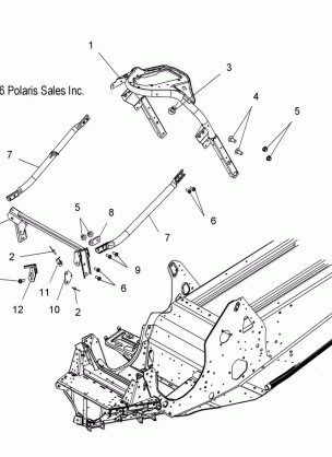 CHASSIS FRONT - S09PT6HS / HE (49SNOW CHASSISFRT2CLEAN)