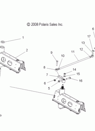 STEERING DRAG LINK - S09PT7ES / EE / FS (49SNOWSTEERINGDRGLK09IQTRBO)