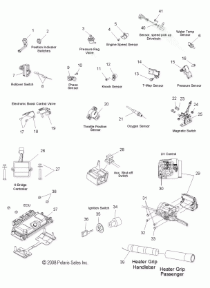 ELECTRICAL SENSORS SWITCHES and COMPONENTS - S09PT7ES / EE / FS (49SNOWELECT09FSTRG)