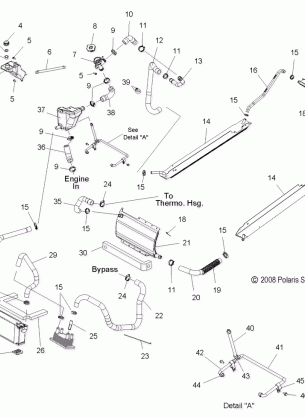 ENGINE COOLING SYSTEM - S09PT7ES / EE / FS (49SNOWCOOLING09FSTRG)