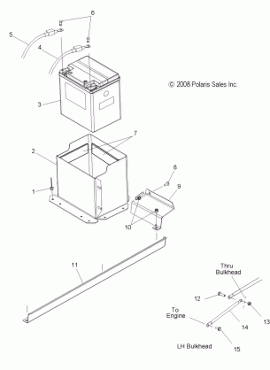 ELECTRICAL BATTERY - S09PU7ES / EE (49SNOWBATTERY09WIDE)