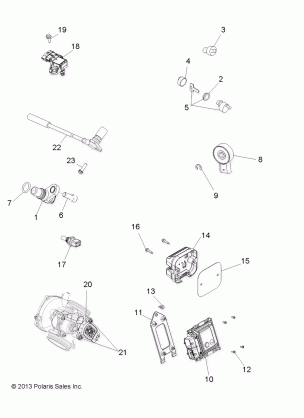 ELECTRICAL SWITCHES SENSORS and ECM - A17S6E57A1