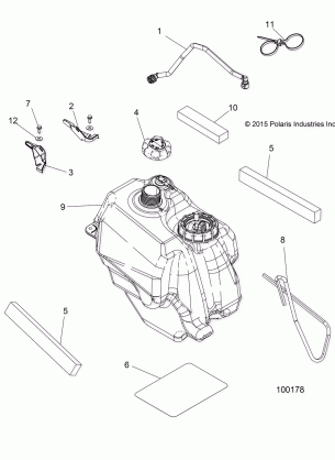 BODY FUEL TANK ASM. - A17S6E57A1