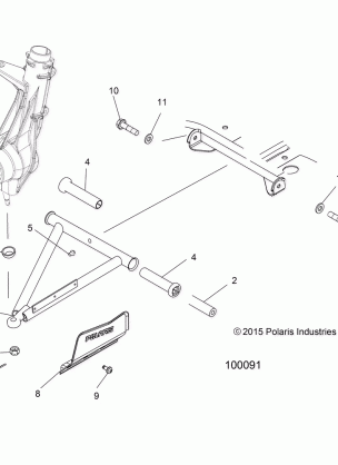 SUSPENSION A-ARM and STRUT MOUNTING - A17S6E57A1 100091]