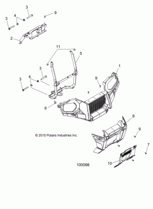 BODY FRONT BUMPER and MOUNTING - A17S6E57A1