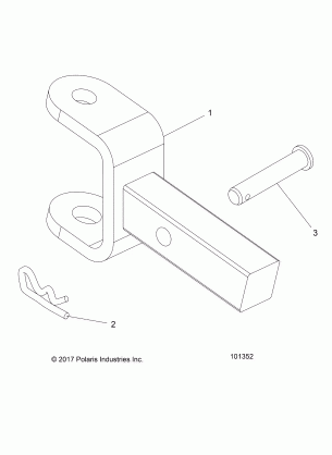 CHASSIS HITCH (FROM 4 / 3 / 2017) - A17SEF57A4