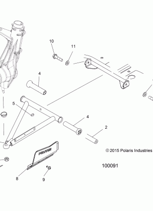 SUSPENSION A-ARM and STRUT MOUNTING - A17SEA57A1 / 7 / 9 / L7 / L8 / E57A1 / 7 / 9 / F57A4