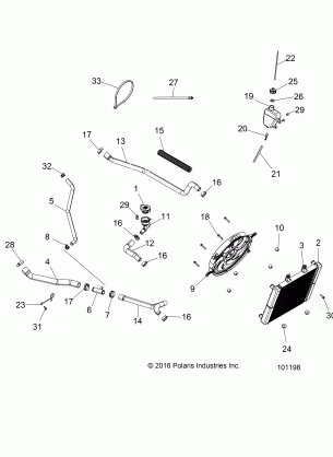 ENGINE COOLING SYSTEM - A17SJE57AU (101198)