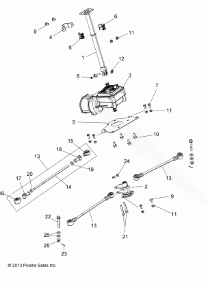 STEERING EPS - A17SUH57N5 (49ATVSTEERING14SP570)