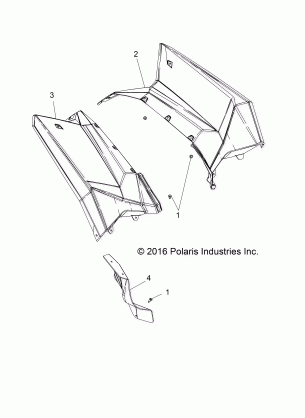 BODY REAR CAB - A17SVA85A2 (101050)