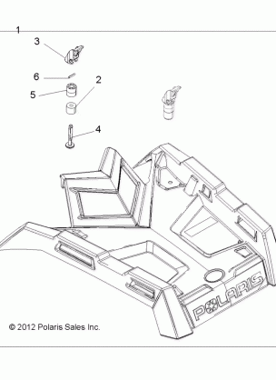 BODY FRONT RACK - A17SVE95AM