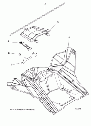 BODY STORAGE REAR - A17SVE95AM