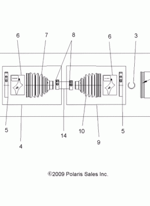 DRIVE TRAIN DRIVE SHAFT REAR - A17SVE95AM