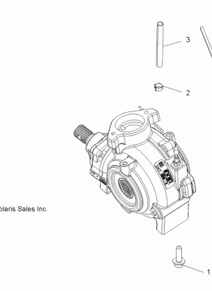 DRIVE TRAIN GEARCASE MOUNTING FRONT - A17SVE95AM