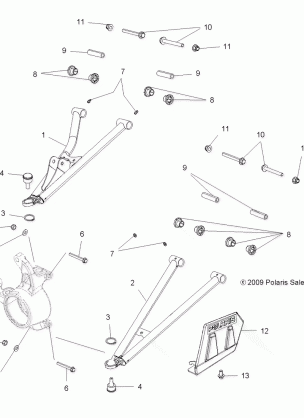 SUSPENSION FRONT A-ARMS - A17SVE95AM