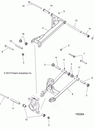 SUSPENSION REAR - A17SVE95AM