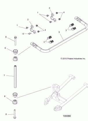 SUSPENSION STABILIZER BAR - A17SVE95AM