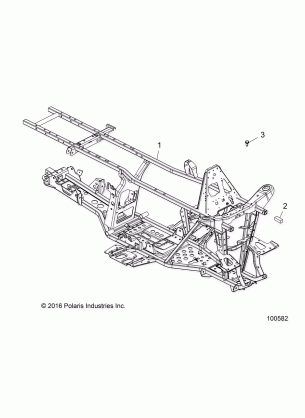 CHASSIS FRAME - A17SWE57A1 (100582)