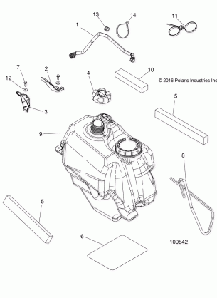 BODY FUEL TANK ASM. - A17S6S57C1