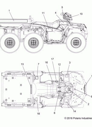 BODY DECALS - A17S6S57C1