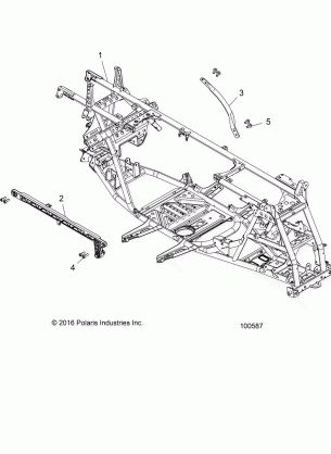 CHASSIS MAIN FRAME - A17SXN85A5