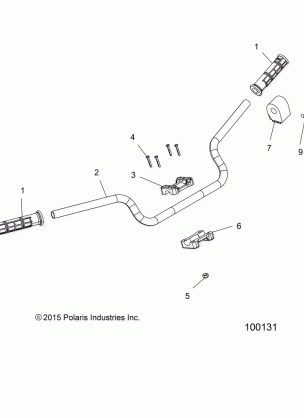 STEERING HANDLEBAR and CONTROLS - A17SXN85A5