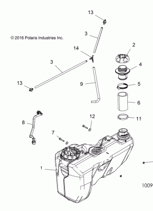 BODY FUEL TANK - A17SYE85AS (100909)